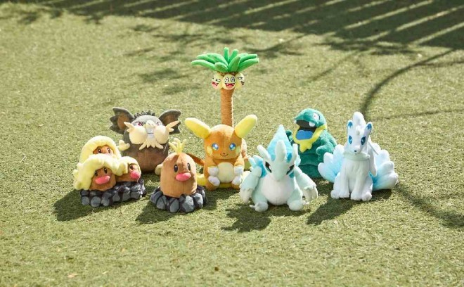 Pokemon Fit adds 116 new plushies from the Alola region, including surprising sellout hits like Dhelmise and Oricorio.